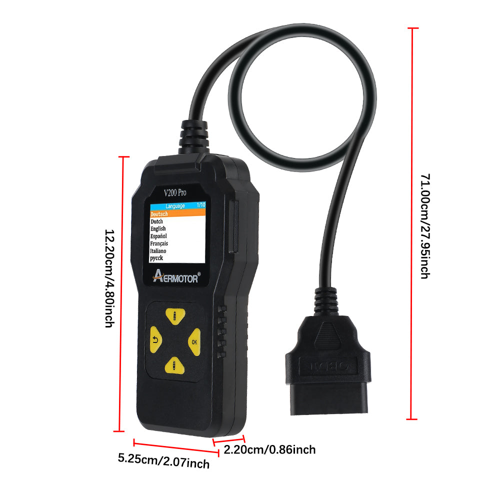 Engine Fault Diagnosis OBD II EOBD Car Diagnostic Tool Automobile Fault Detector V317 OBD 2