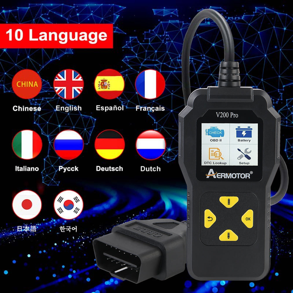 Engine Fault Diagnosis OBD II EOBD Car Diagnostic Tool Automobile Fault Detector V317 OBD 2