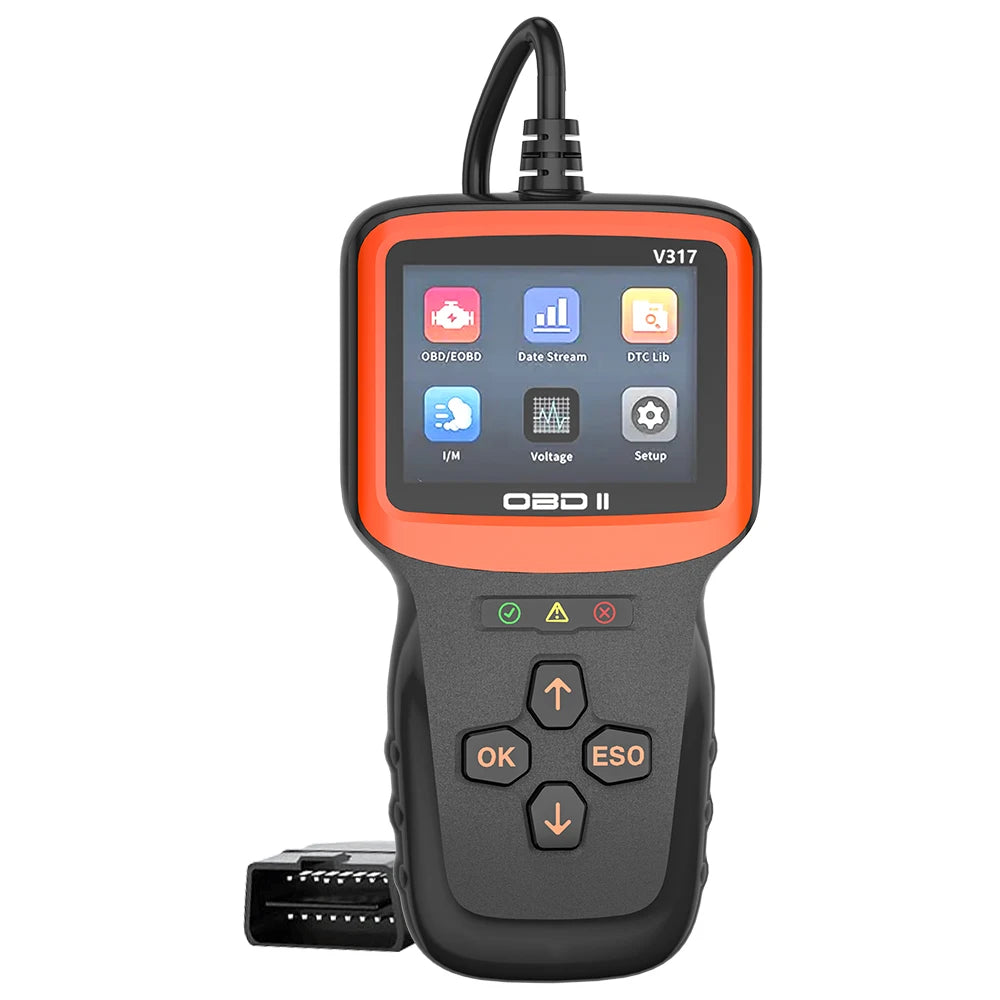 Engine Fault Diagnosis OBD II EOBD Car Diagnostic Tool Automobile Fault Detector V317 OBD 2