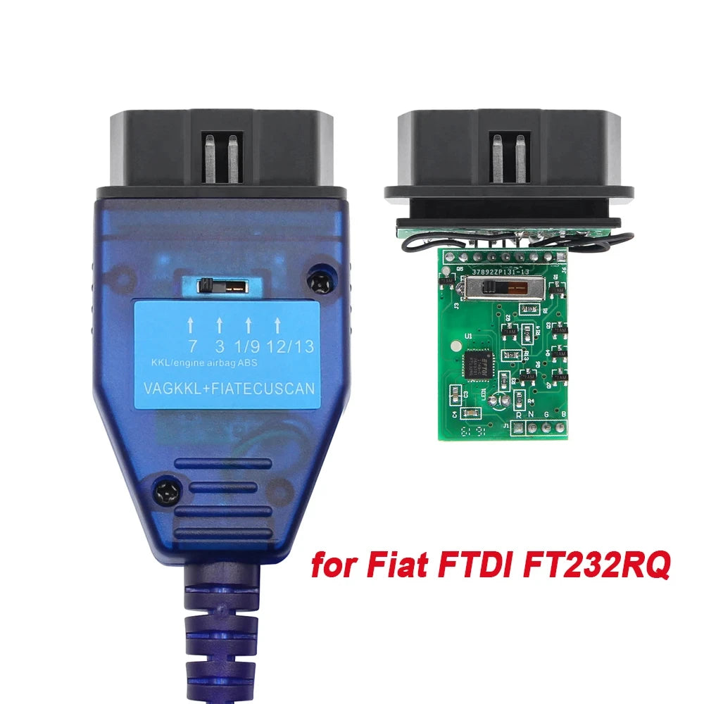 VAG KKL 409.1 With CH340T OBD 2 OBD2 Car Diagnostic vag com Interface Cable 409 1 For VW/Audi/Skoda/Seat Auto Scanner Tool