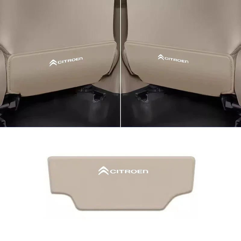 Car Anti-Kick Mats Auto Seat Back Protector Cover Anti-Dirty Pad for Citroen C1 C2 C3 C4 C5 C6 C8 C4L DS3 DS4 DS5 DS5LS DS6