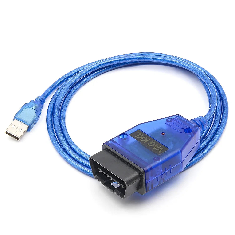 VAG KKL 409.1 With CH340T OBD 2 OBD2 Car Diagnostic vag com Interface Cable 409 1 For VW/Audi/Skoda/Seat Auto Scanner Tool