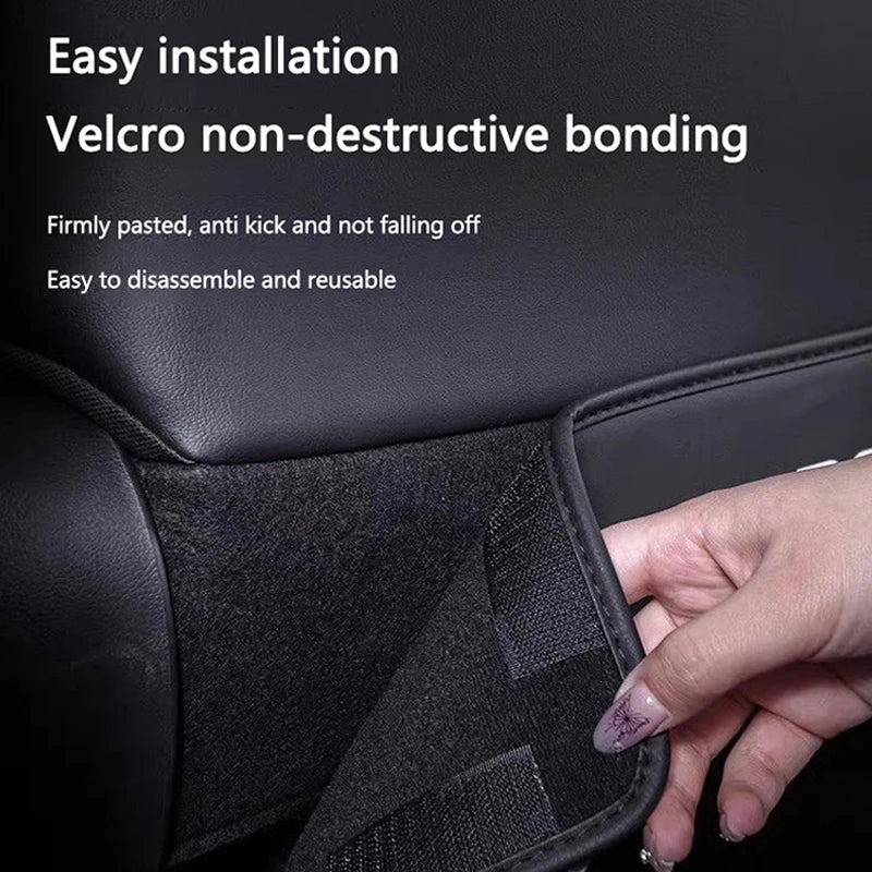 Car Anti-Kick Mats Auto Seat Back Protector Cover Anti-Dirty Pad for Citroen C1 C2 C3 C4 C5 C6 C8 C4L DS3 DS4 DS5 DS5LS DS6