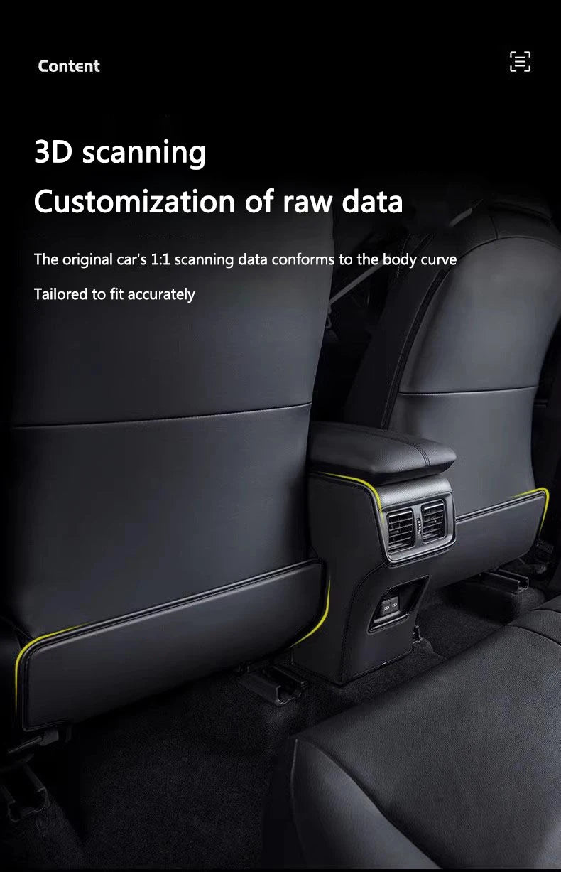 Car Anti-Kick Mats Auto Seat Back Protector Cover Anti-Dirty Pad for Citroen C1 C2 C3 C4 C5 C6 C8 C4L DS3 DS4 DS5 DS5LS DS6
