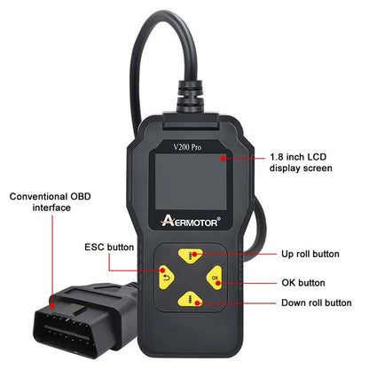 Engine Fault Diagnosis OBD II EOBD Car Diagnostic Tool Automobile Fault Detector V317 OBD 2