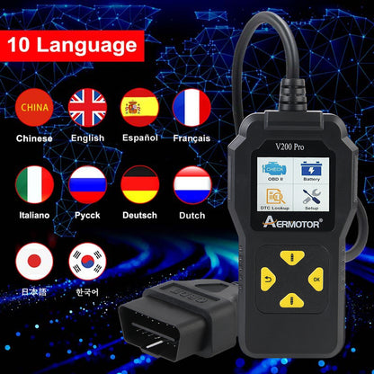 Engine Fault Diagnosis OBD II EOBD Car Diagnostic Tool Automobile Fault Detector V317 OBD 2