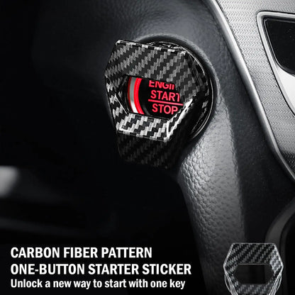 Car Engine Start Stop Switch Button Cover Ignition Anti-scratch Protection Decorative Car Auto Accessories Interior Car-Styling