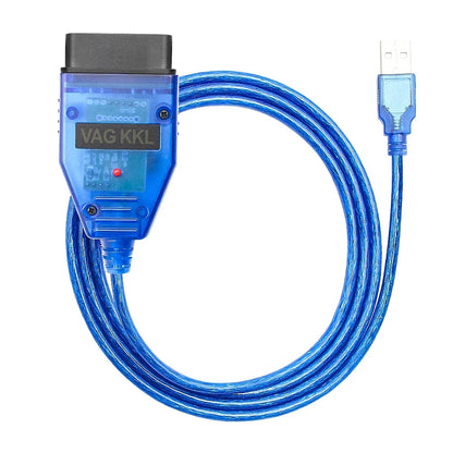 VAG KKL 409.1 With CH340T OBD 2 OBD2 Car Diagnostic vag com Interface Cable 409 1 For VW/Audi/Skoda/Seat Auto Scanner Tool