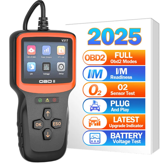 Engine Fault Diagnosis OBD II EOBD Car Diagnostic Tool Automobile Fault Detector V317 OBD 2