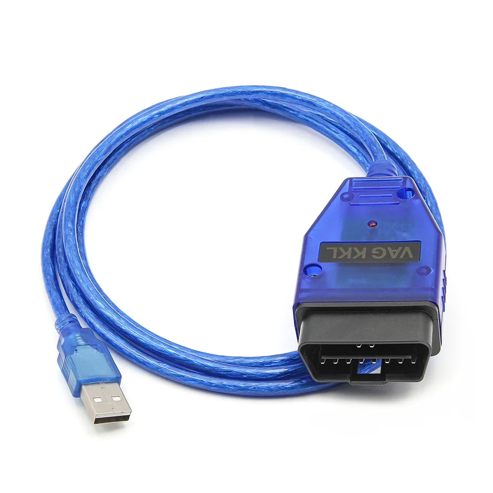 VAG KKL 409.1 With CH340T OBD 2 OBD2 Car Diagnostic vag com Interface Cable 409 1 For VW/Audi/Skoda/Seat Auto Scanner Tool