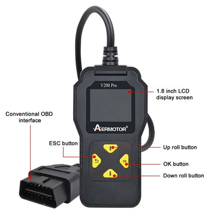 Engine Fault Diagnosis OBD II EOBD Car Diagnostic Tool Automobile Fault Detector V317 OBD 2